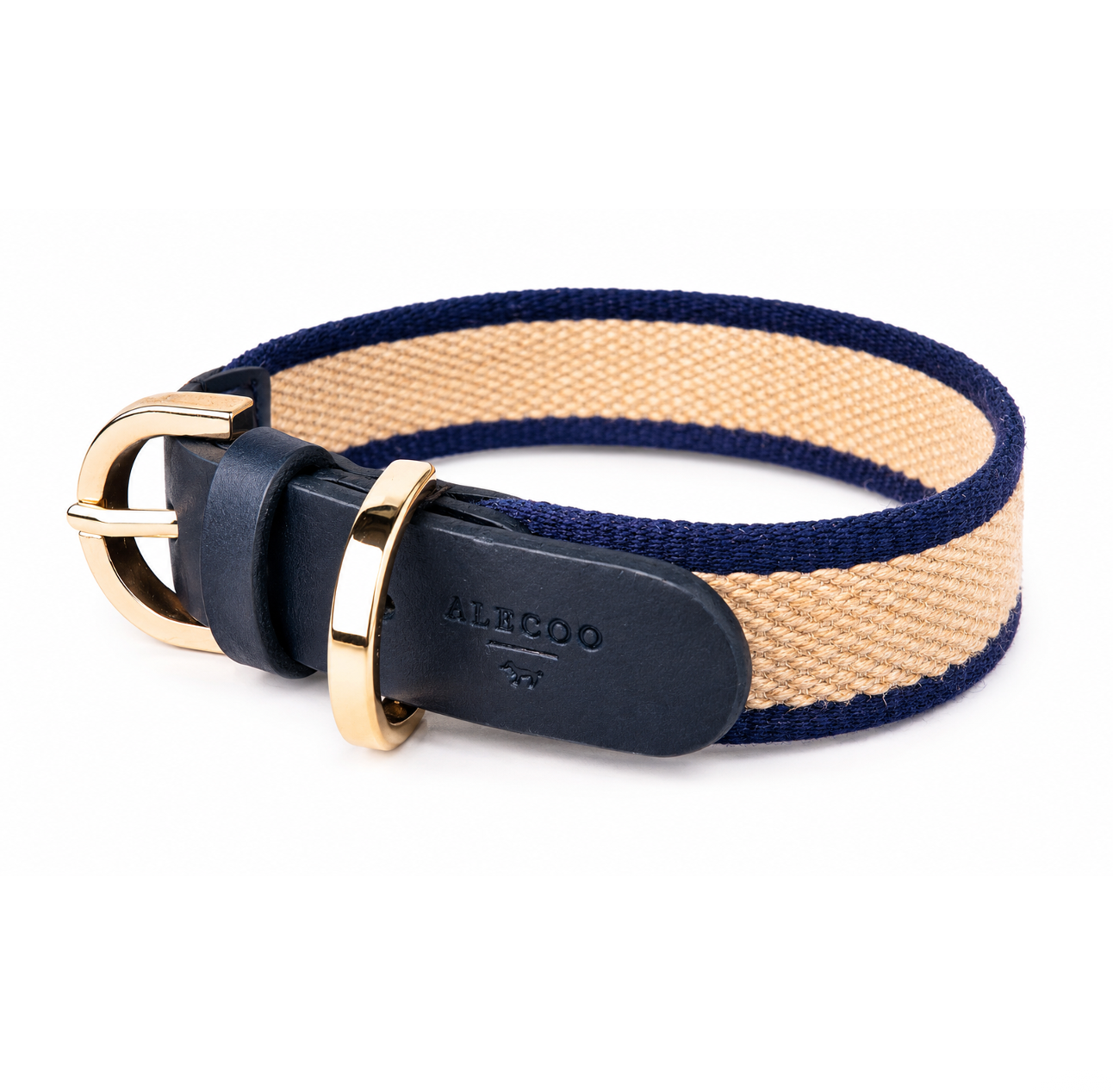Dog Collar CANVAS - coast