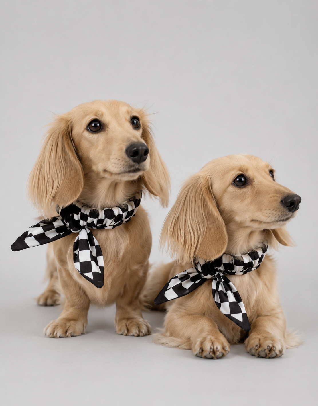 Hundehalsband Twilly Square - black