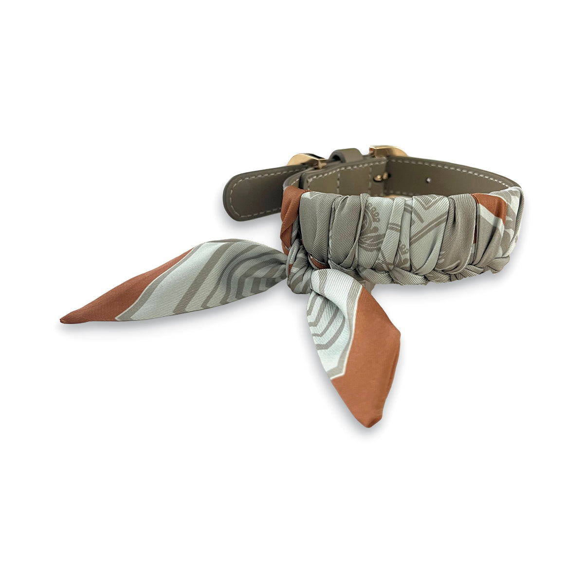 Hundehalsband Twilly Saint Germain - taupe