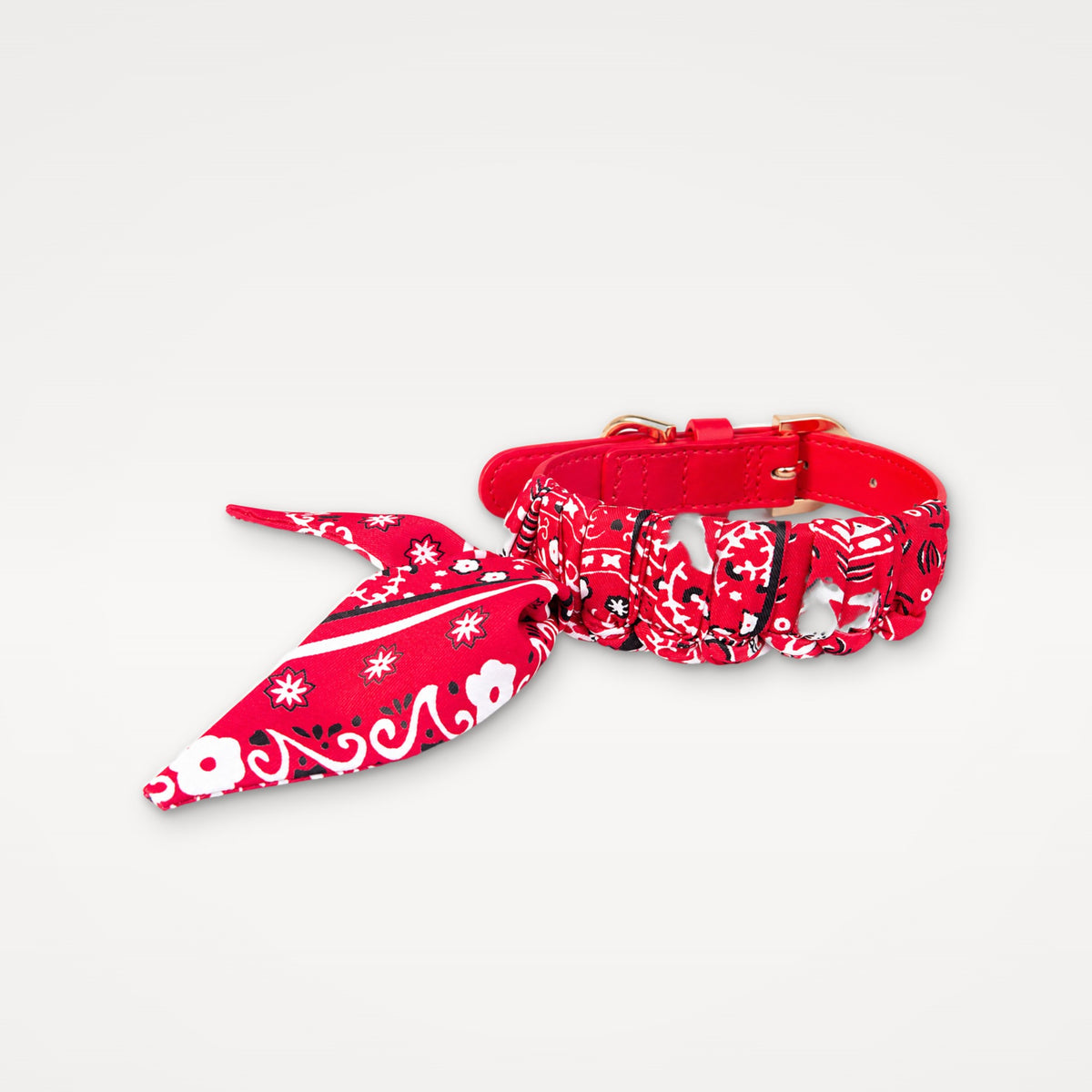 TWILLY Halsband Paisley red