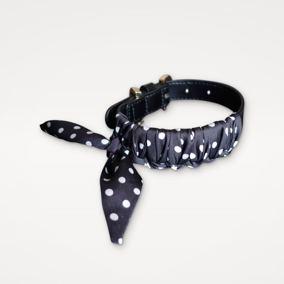 TWILLY Halsband Polka Dots black