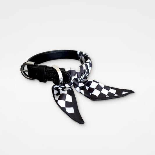 TWILLY Halsband Square black