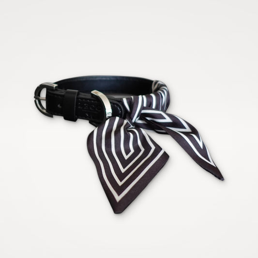 TWILLY Halsband Stripes black