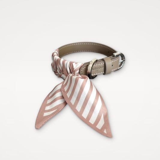 TWILLY Halsband Stripes powder