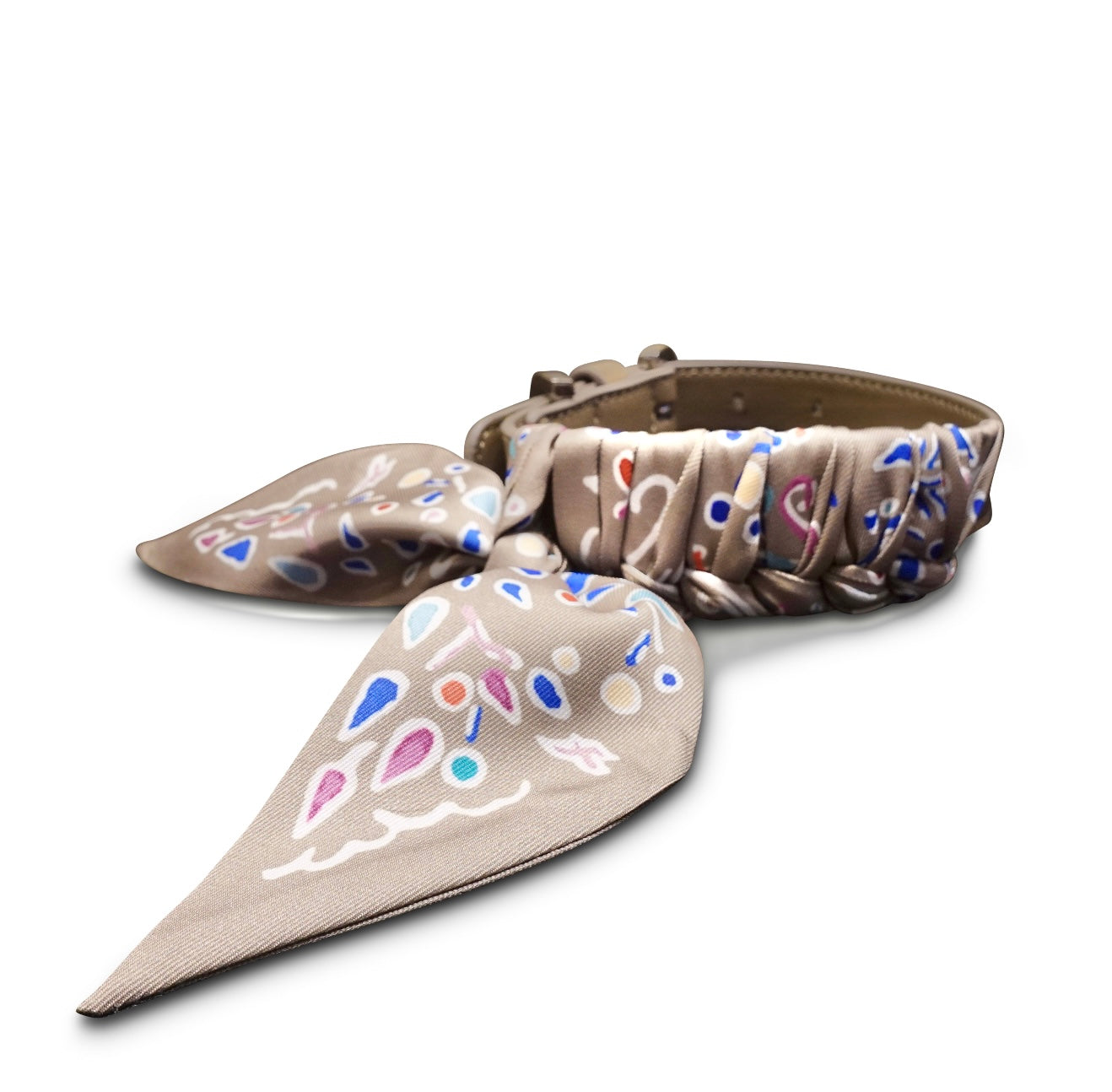 Dog collar Twilly Celeste Dune