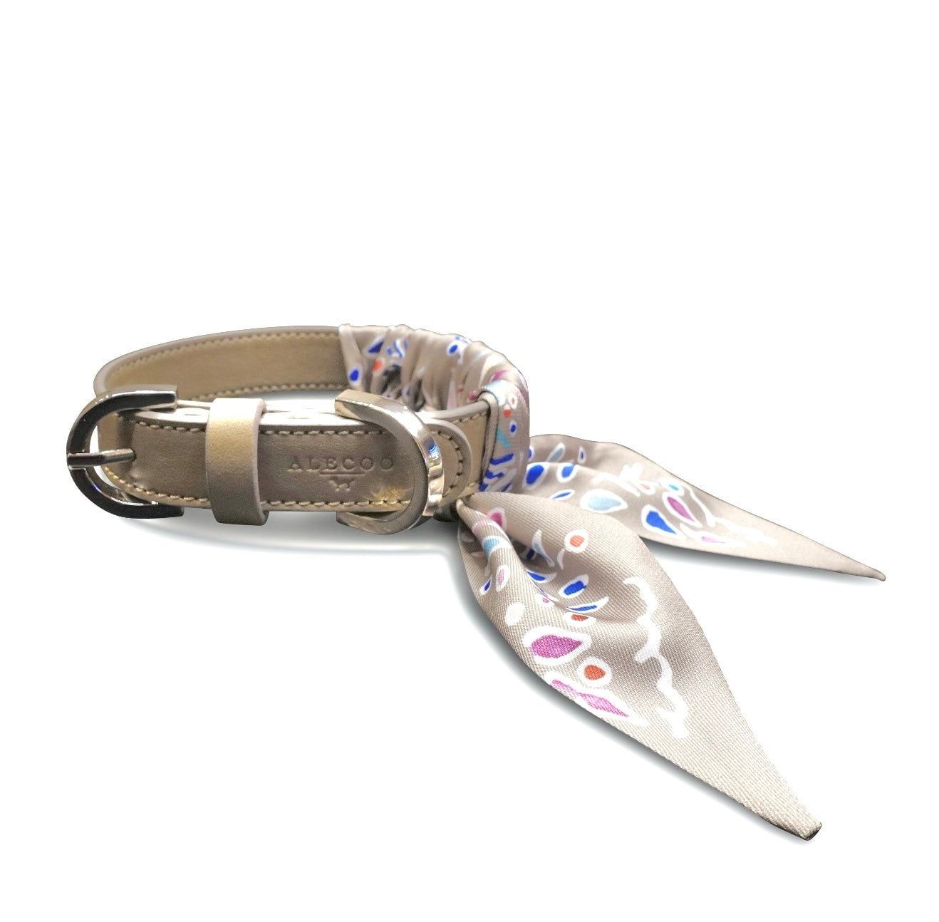 Dog collar Twilly Celeste Dune