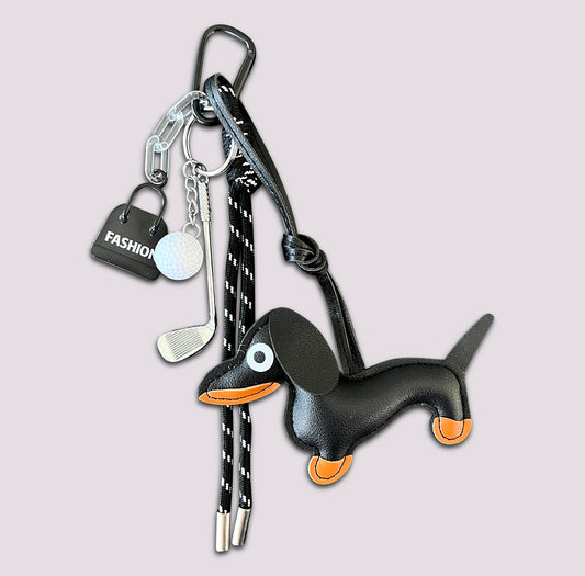 Dachshund Pendant Lucky Key