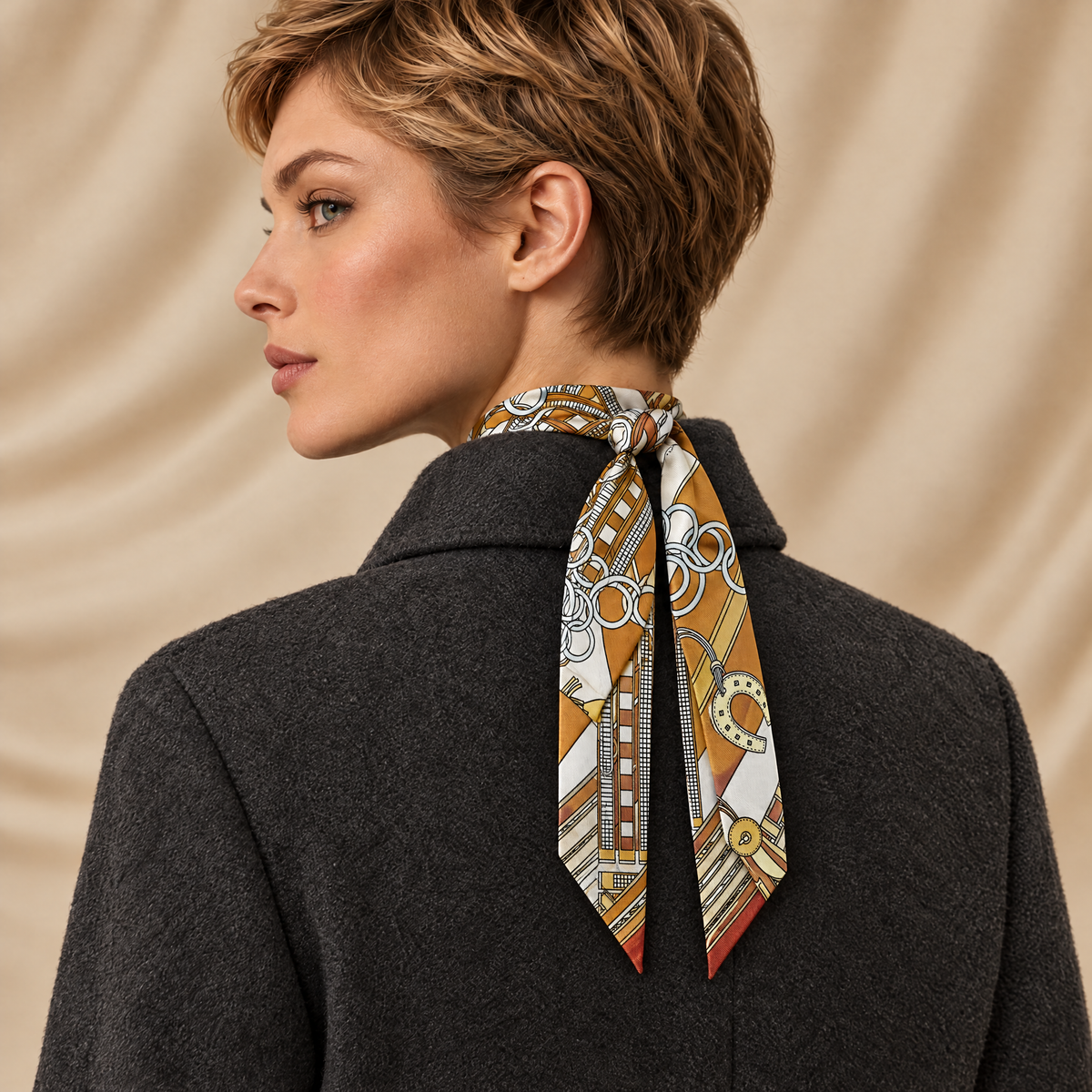 Twilly Palazzo von ALECOO am Model getragen