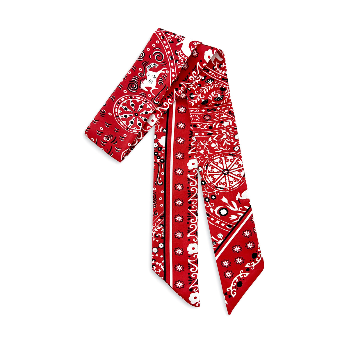 Twilly Paisley - red