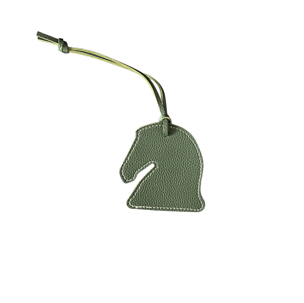 Pferde Taschenanhänger dark green