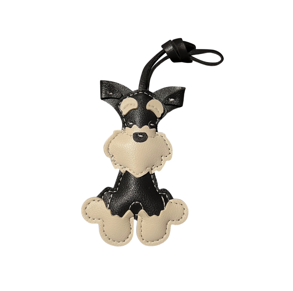 Schnauzer Anhänger schwarz